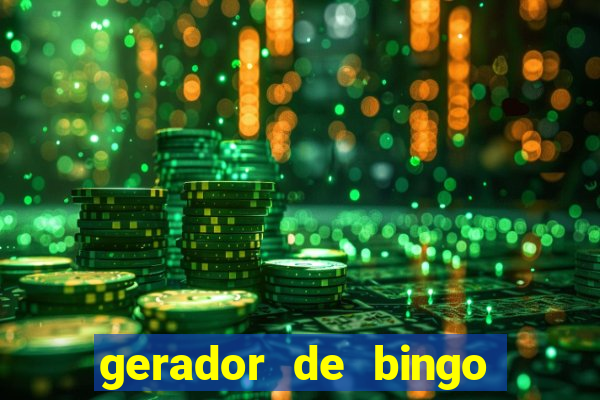 gerador de bingo cha de bebe